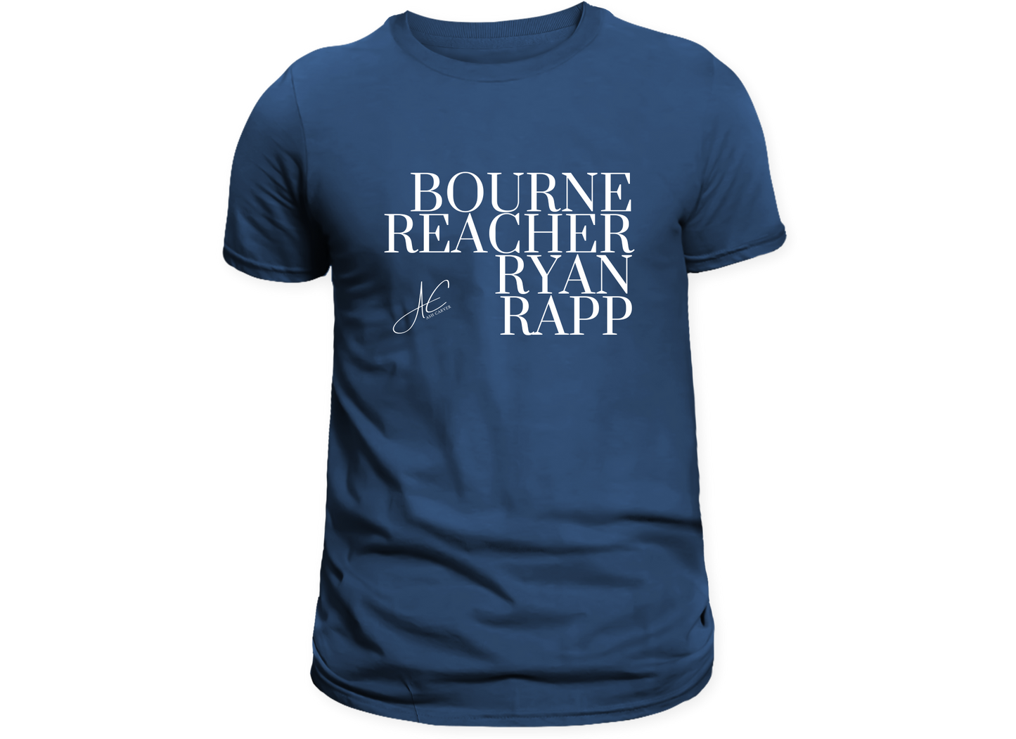 Fictional Bad Ass T-Shirt - Bourne, Reacher, Ryan, Rapp